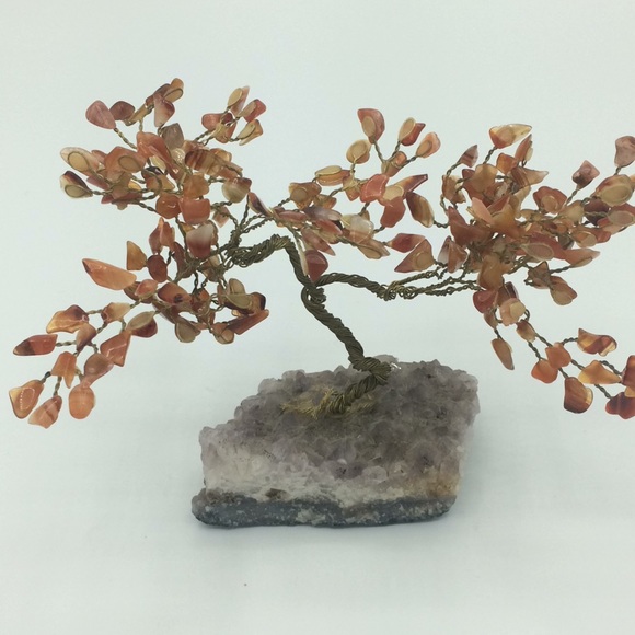 Beautiful Amber stone tree of the money - Picture 2 of 5